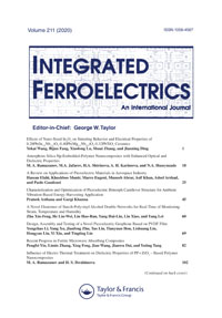 Cover image for Integrated Ferroelectrics, Volume 211, Issue 1, 2020