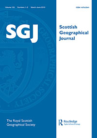 Cover image for Scottish Geographical Journal, Volume 135, Issue 1-2, 2019