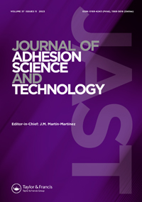 Cover image for Journal of Adhesion Science and Technology, Volume 37, Issue 11, 2023