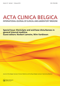 Cover image for Acta Clinica Belgica, Volume 74, Issue 1, 2019