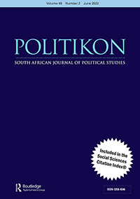 Cover image for Politikon, Volume 49, Issue 2, 2022