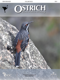 Cover image for Ostrich, Volume 92, Issue 3, 2021