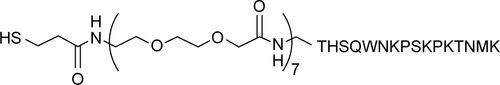 Figure S1 The HS-PEG7-PrPC probe.