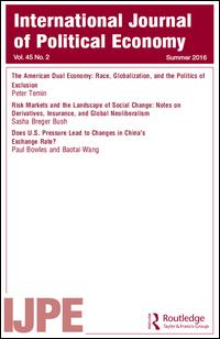 Cover image for International Journal of Political Economy, Volume 45, Issue 3, 2016