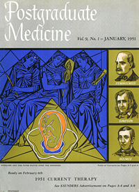 Cover image for Postgraduate Medicine, Volume 9, Issue 1, 1951