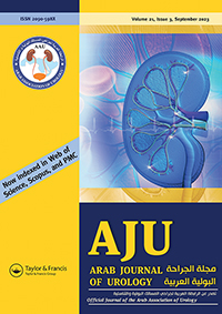 Cover image for Arab Journal of Urology, Volume 21, Issue 3, 2023