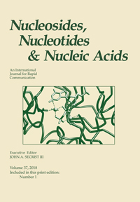 Cover image for Nucleosides, Nucleotides & Nucleic Acids, Volume 37, Issue 1, 2018