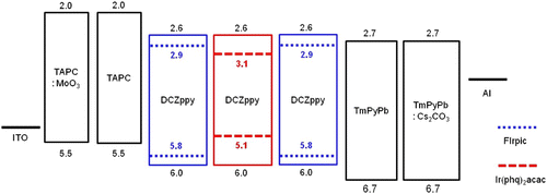 Figure 4. Schematic representation of the device configuration.