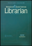 Cover image for Behavioral & Social Sciences Librarian, Volume 22, Issue 2, 2004