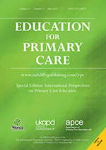 Cover image for Education for Primary Care, Volume 23, Issue 3, 2012