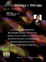 Cover image for Cancer Biology & Therapy, Volume 8, Issue 16, 2009