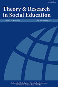 Cover image for Theory & Research in Social Education, Volume 46, Issue 3, 2018