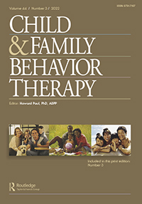 Cover image for Child & Family Behavior Therapy, Volume 44, Issue 3, 2022