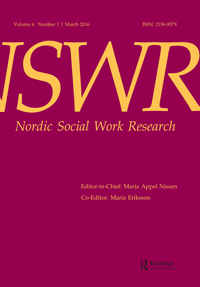 Cover image for Nordic Social Work Research, Volume 6, Issue 1, 2016