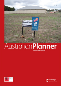 Cover image for Australian Planner, Volume 59, Issue 4, 2023