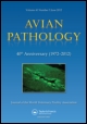 Cover image for Avian Pathology, Volume 41, Issue 3, 2012