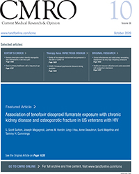 Cover image for Current Medical Research and Opinion, Volume 36, Issue 10, 2020