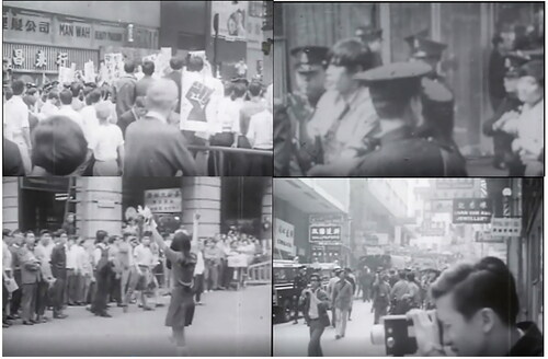 Figure 2. The protest scenes, Hong Kong Defends Diaoyu Islands Protest (1971). Courtesy of Mok Chiu Yu.