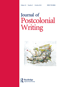 Cover image for Journal of Postcolonial Writing, Volume 54, Issue 5, 2018