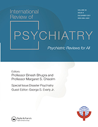 Cover image for International Review of Psychiatry, Volume 33, Issue 8, 2021