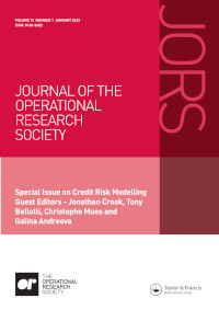 Cover image for Journal of the Operational Research Society, Volume 73, Issue 1, 2022
