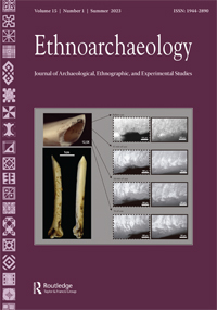 Cover image for Ethnoarchaeology, Volume 15, Issue 1, 2023