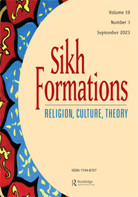 Cover image for Sikh Formations, Volume 19, Issue 3, 2023