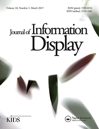Cover image for Journal of Information Display, Volume 18, Issue 1, 2017