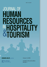 Cover image for Journal of Human Resources in Hospitality & Tourism, Volume 19, Issue 4, 2020