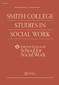 Cover image for Studies in Clinical Social Work: Transforming Practice, Education and Research, Volume 90, Issue 1-2, 2020