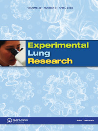 Cover image for Experimental Lung Research, Volume 48, Issue 3, 2022