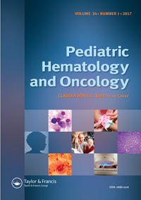 Cover image for Pediatric Hematology and Oncology, Volume 34, Issue 1, 2017