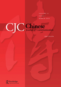Cover image for Chinese Journal of Communication, Volume 11, Issue 1, 2018