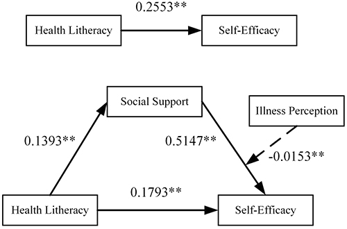 Figure 2 The final moderated mediation model.