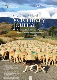 Cover image for New Zealand Veterinary Journal, Volume 71, Issue 3, 2023