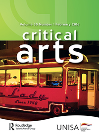 Cover image for Critical Arts, Volume 30, Issue 1, 2016