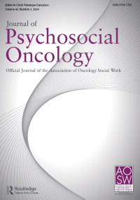 Cover image for Journal of Psychosocial Oncology, Volume 42, Issue 3, 2024