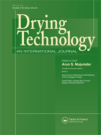 Cover image for Drying Technology, Volume 37, Issue 2, 2019