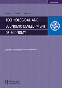 Cover image for Technological and Economic Development of Economy, Volume 22, Issue 3, 2016