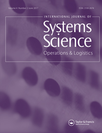 Cover image for International Journal of Systems Science: Operations & Logistics, Volume 4, Issue 2, 2017