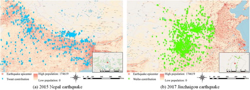 Figure 5. Overview of the study areas and data distributions.