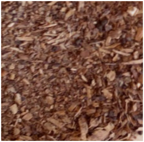 Figure 15. Residue from shredding.