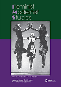Cover image for Feminist Modernist Studies, Volume 1, Issue 1-2, 2018