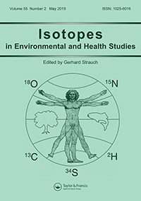 Cover image for Isotopes in Environmental and Health Studies, Volume 55, Issue 2, 2019