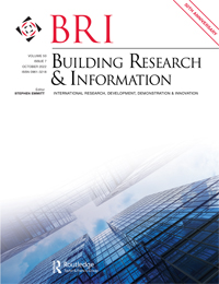 Cover image for Building Research & Information, Volume 50, Issue 7, 2022