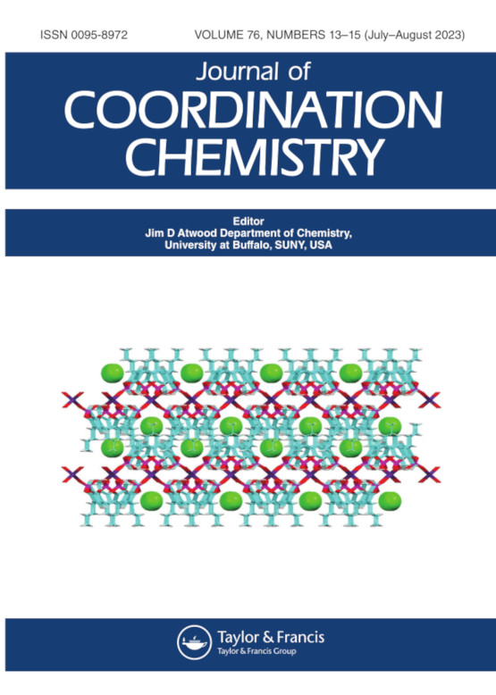 Cover image for Journal of Coordination Chemistry, Volume 76, Issue 16-24, 2023