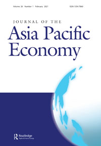 Cover image for Journal of the Asia Pacific Economy, Volume 26, Issue 1, 2021