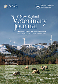 Cover image for New Zealand Veterinary Journal, Volume 68, Issue 4, 2020