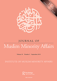 Cover image for Journal of Muslim Minority Affairs, Volume 35, Issue 3, 2015