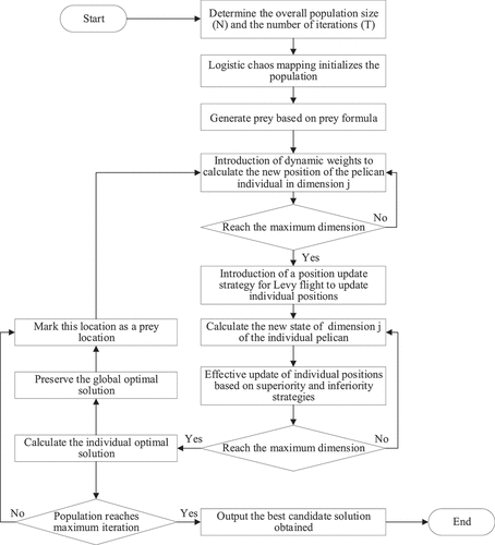 Figure 3. Flow chart of improved LPOA.